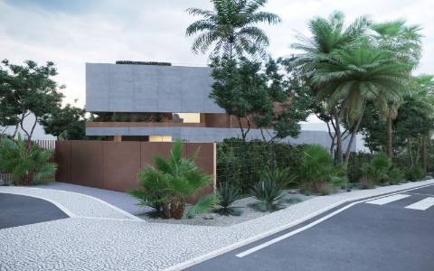 Nova moradia Isolada V4 em construção - Vale formoso