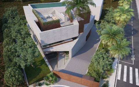 Nova moradia Isolada V4 em construção - Vale formoso