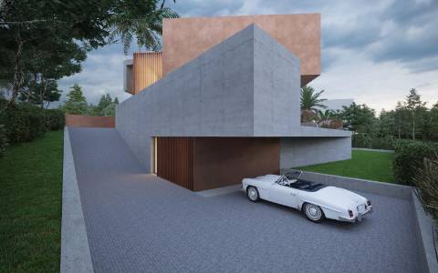 Nova moradia Isolada V6 em construção - Vale formoso