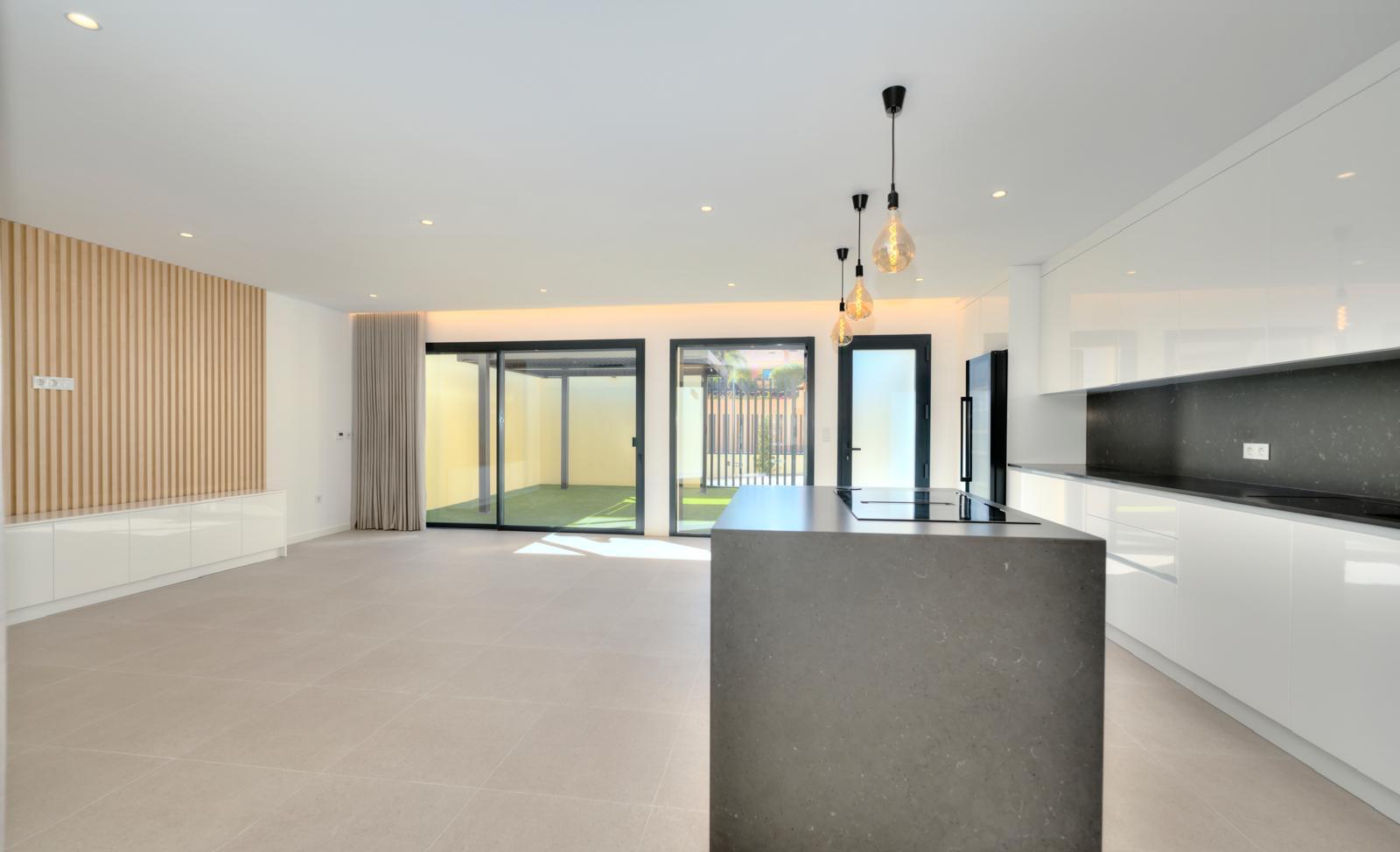 Moradia contemporânea térrea com 3 quartos, em zona tranquila, em Vilamoura