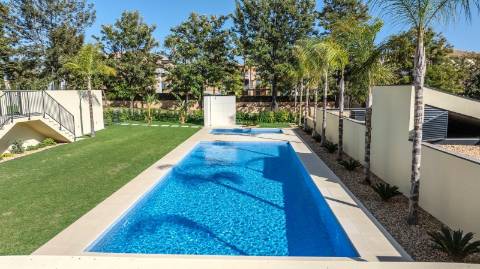 Moradia contemporânea térrea com 3 quartos, em zona tranquila, em Vilamoura