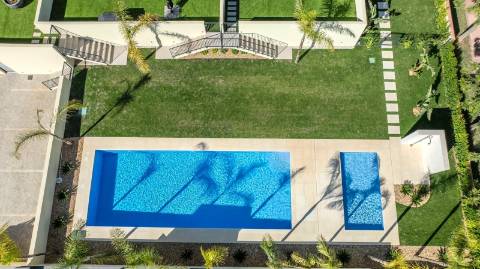 Moradia contemporânea térrea com 3 quartos, em zona tranquila, em Vilamoura