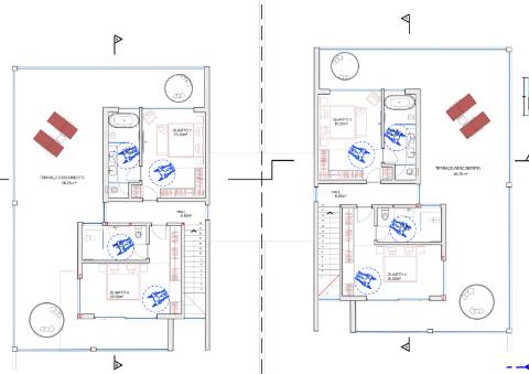2 Moradias em construção - Barreiras Brancas