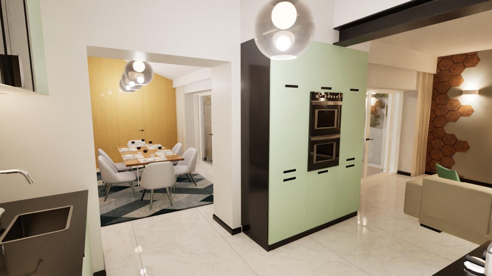 Casa geminada V5 em renovação - Armação de pera