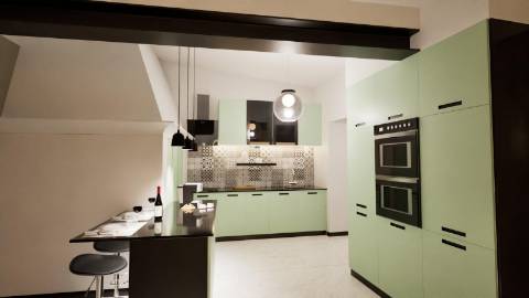 Casa geminada V5 em renovação - Armação de pera