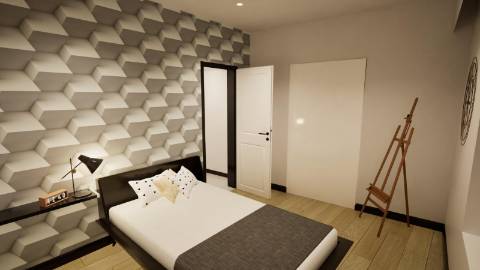 Casa geminada V5 em renovação - Armação de pera