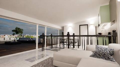 Casa geminada V5 em renovação - Armação de pera