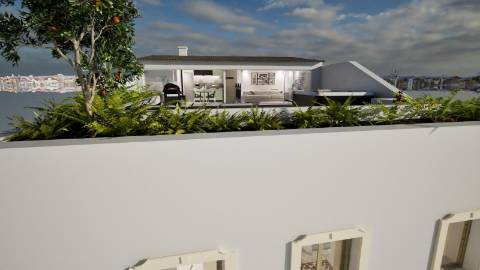 Casa geminada V5 em renovação - Armação de pera