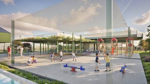 Terreno com projeto aprovado para Sports Club