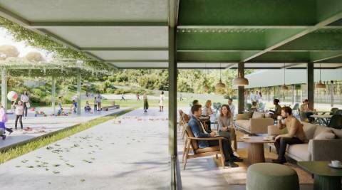 Terreno com projeto aprovado para Sports Club