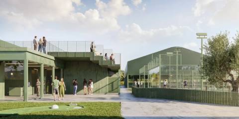 Terreno com projeto aprovado para Sports Club