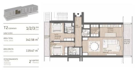 Apartamento T2 revenda Serenity, Vilamoura