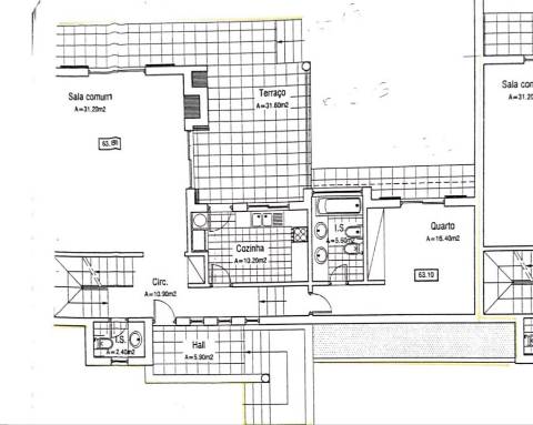 Moradia com 3 quartos, em residência exclusiva, com piscina e jardim, em Vale Judeu