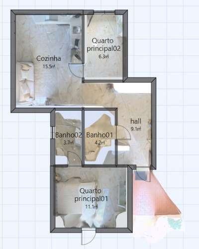 Apartamento renovado T1+1 - Albufeira