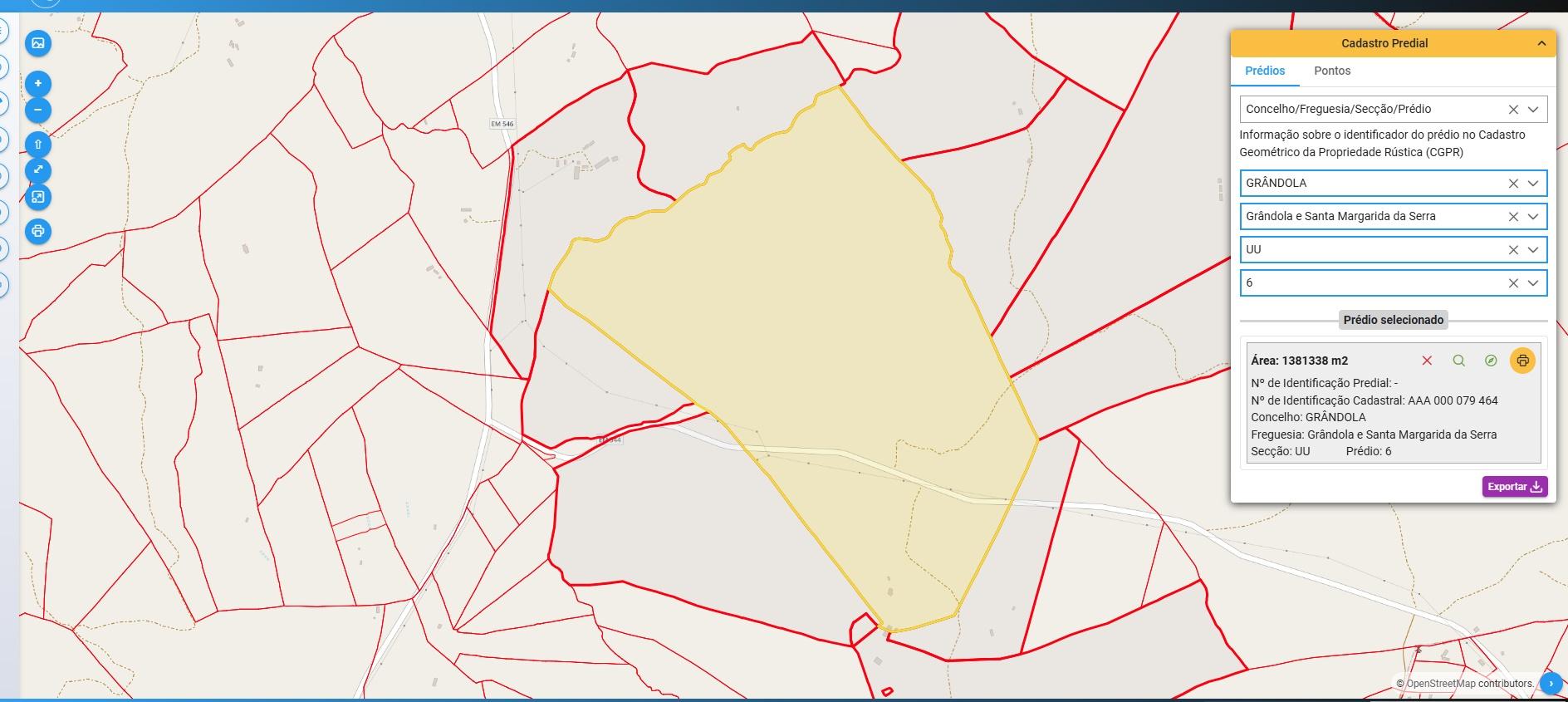 Herdade de 132,9 hectares