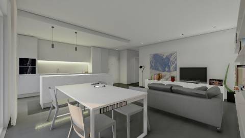 Rés do Chão com Terraço e Box.