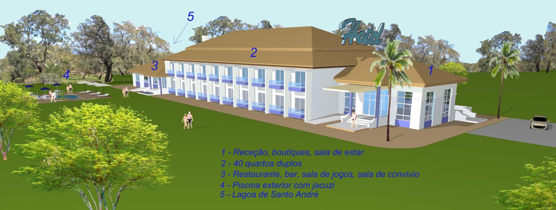 Terreno com vista para o mar e projeto aprovado para construção