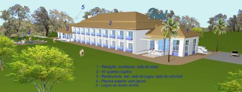 Terreno com vista para o mar e projeto aprovado para construção