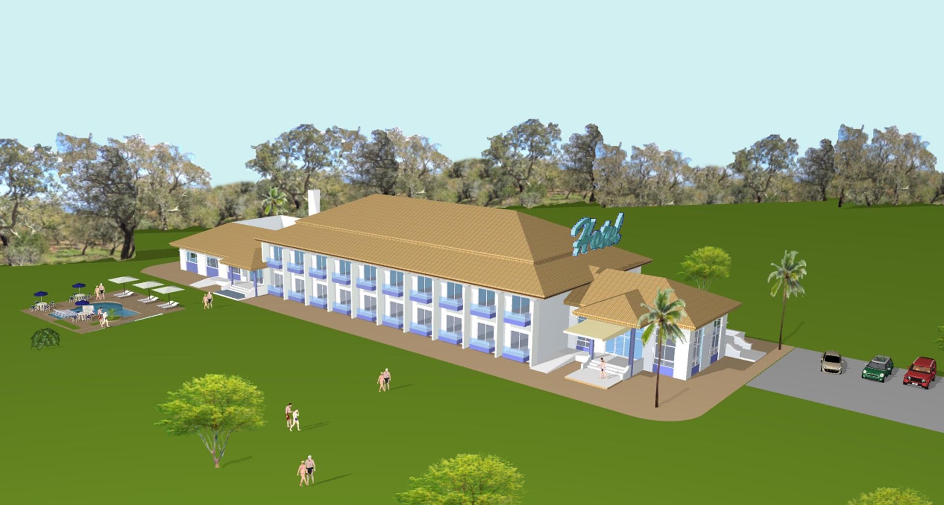 Terreno com vista para o mar e projeto aprovado para construção