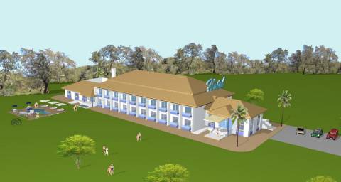 Terreno com vista para o mar e projeto aprovado para construção