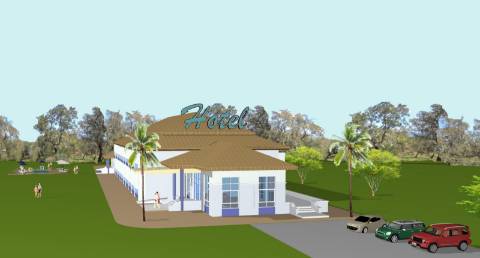 Terreno com vista para o mar e projeto aprovado para construção