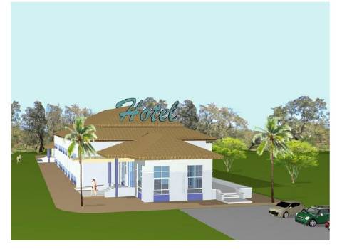 Terreno com vista para o mar e projeto aprovado para construção