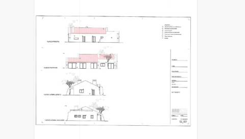 Terreno com vista para o mar e projeto aprovado para construção