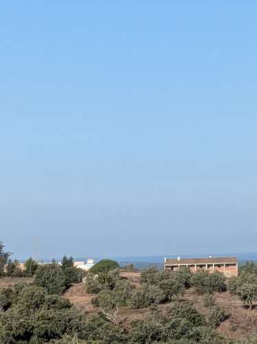 Terreno com vista para o mar e projeto aprovado para construção