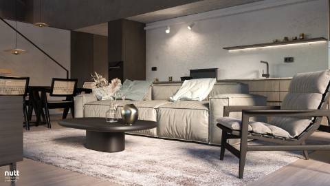 Projeto de moradia chave na mão com vista mar e montanhas na ilha do Pico, Açores