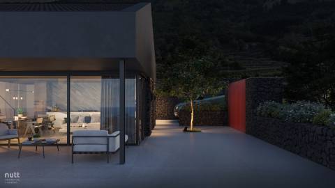 Projeto de moradia chave na mão com vista mar e montanhas na ilha do Pico, Açores