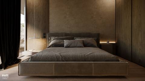 Projeto de moradia chave na mão com vista mar e montanhas na ilha do Pico, Açores