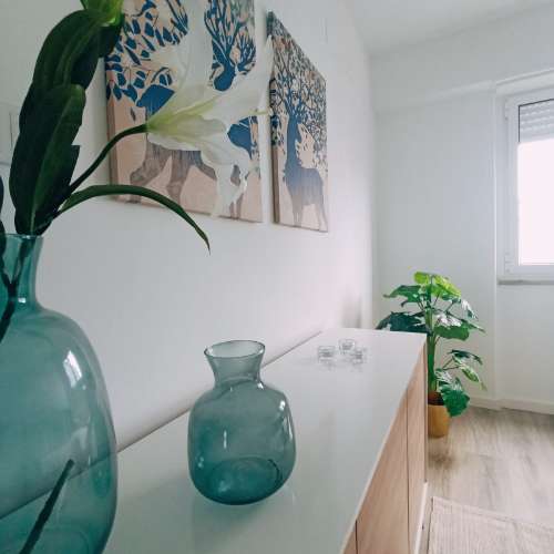 Soberbo T2 totalmente remodelado e cozinha totalmente equipada a curta distância da Estação CP Benfica