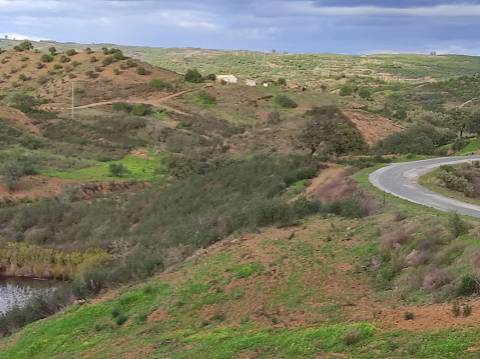 TERRENO COM 55.800 M2 COM POSSIBILIDADE DE CONSTRUÇÃO - ALCARIAS GRANDES - CASTRO MARIM - ALGARVE