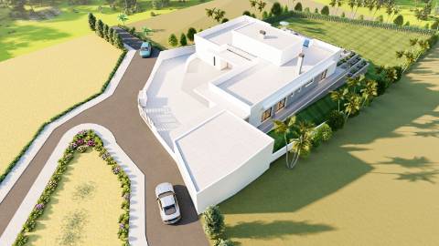 Terreno com Projeto Aprovado para Moradia de Luxo