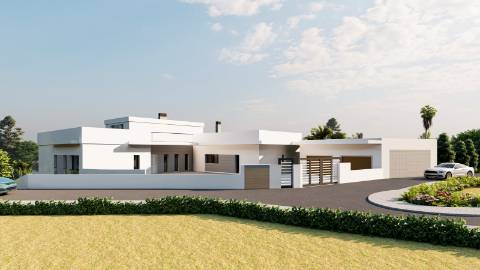 Terreno com Projeto Aprovado para Moradia de Luxo