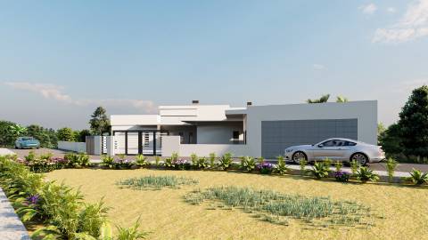 Terreno com Projeto Aprovado para Moradia de Luxo