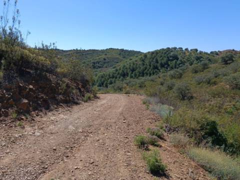 TERRENO RUSTICO COM 22.760 M2 - COM POÇO - EM BRENHOSA - ODELEITE - CASTRO MARIM - ALGARVE