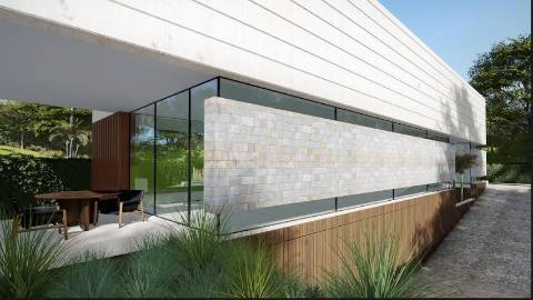 Projeto de casa personalizada por Vasco Vieira Architects