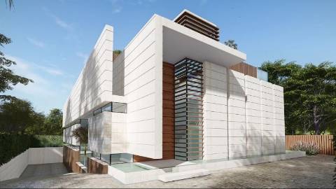 Projeto de casa personalizada por Vasco Vieira Architects