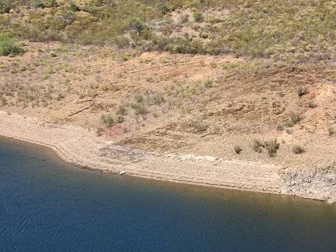 TERRENO COM 52.840 M2 - POSSIBILIDADE DE CONSTRUIR UM PEQUENO ARMAZEM - BARRAGEM DE ODELEITE - CASTRO MARIM -ALGARVE