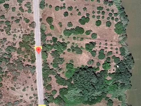 TERRENO RUSTICO COM 2.000 M2 - JUNTO AO RIO GUADIANA - EM ALCOUTIM - ALGARVE