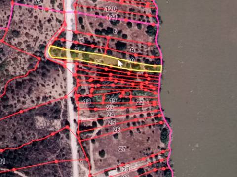 TERRENO RUSTICO COM 2.000 M2 - JUNTO AO RIO GUADIANA - EM ALCOUTIM - ALGARVE