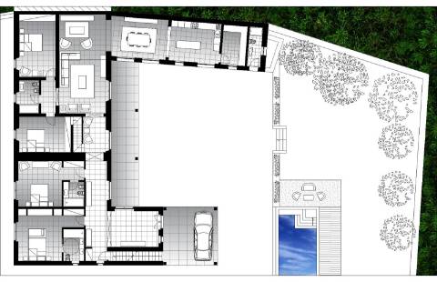 Moradia para Reconstruir - Vista Mar - Projecto em aprovação - Boliqueime - Loulé