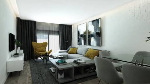 Moradia de tipologia T3 com piscina e vista mar. Em fase de construção com entrega en 2020/2021