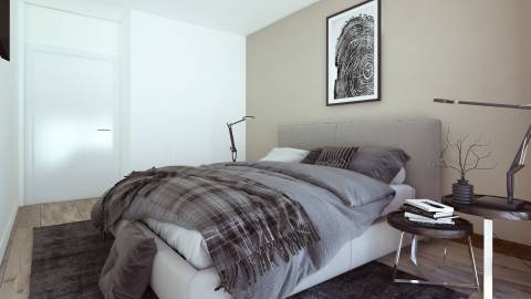 Moradia de tipologia T3 com piscina e vista mar. Em fase de construção com entrega en 2020/2021