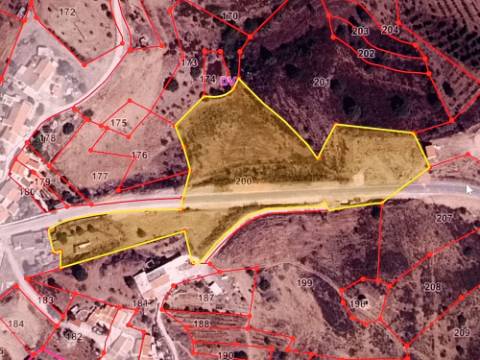 TERRENO RÚSTICO COM 10.360 M2 - PRÓXIMO ÁGUA E LETRICIDADE - ALTA MORA - ODELEITE - CASTRO MARIM - ALGARVE