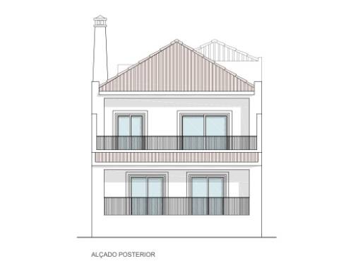 Construção de uma moradia em banda em prestigiada urbanização de Tavira