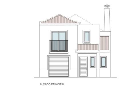 Construção de uma moradia em banda em prestigiada urbanização de Tavira