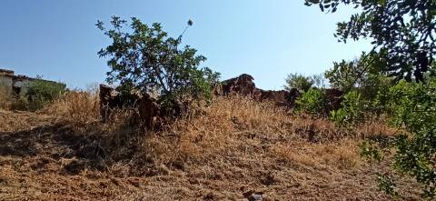 TERRENO COM PEQUENA RUÍNA EM CORTE DO PESO