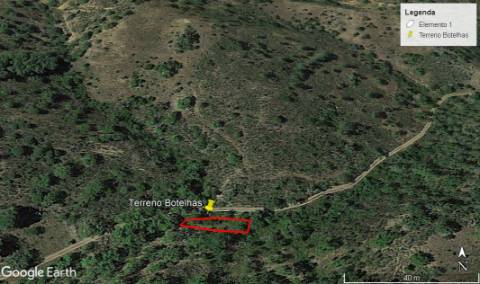 Terreno Rústico junto a Ribeira, Santa Catarina da Fonte do Bispo